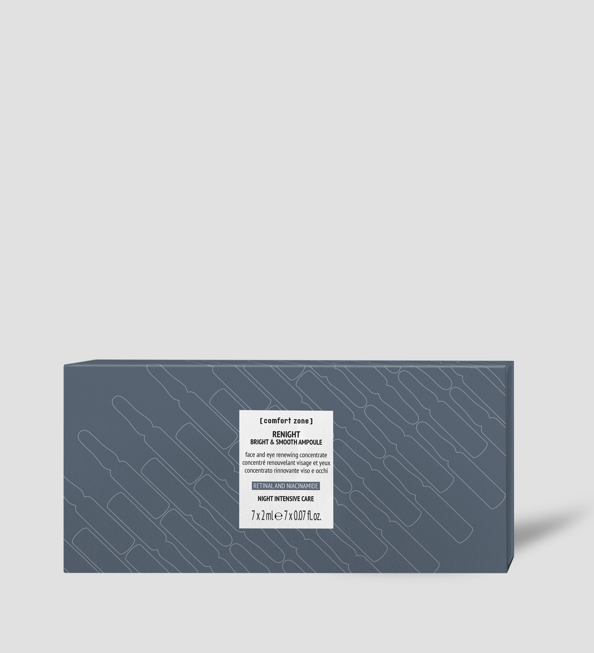 Comfort Zone: RENIGHT Renight Bright & Smooth Ampoule - 7 Pack Super Concentrate Vitamin Shots -SMOOTHAMPOULEfronte
