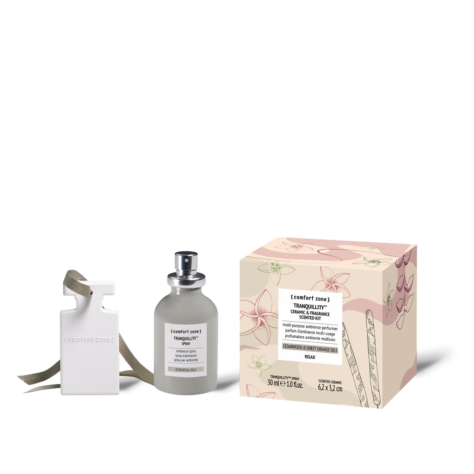 Comfort Zone: Christmas Tranquillity™ Ceramic &amp; Fragrance Scented Kit <p>Fragrance</p>
-CERAMIC
